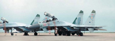 Су-27П и Су-27УБ
